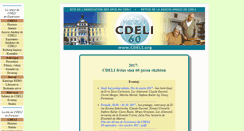 Desktop Screenshot of cdeli.org